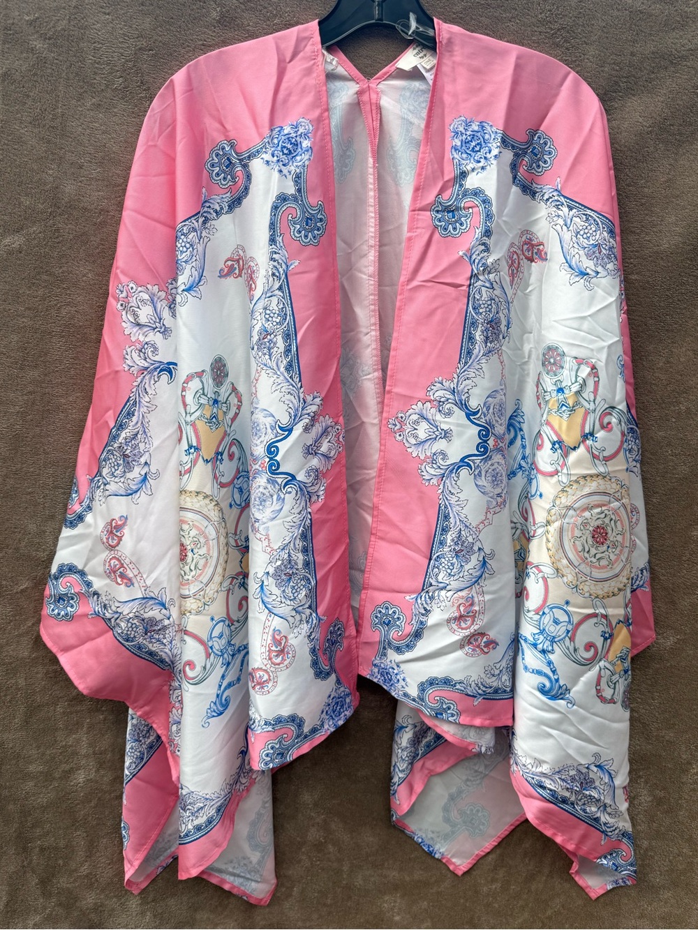Entro cassie scarf print kimono